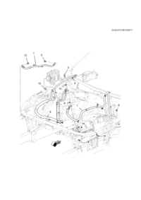 22991297-Extension cable-battery minus