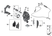 34216881182-BRAKE PAD SET/F20/F30