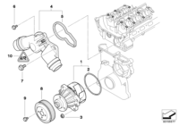 11537509227-THERMOSTAT WITH HSG/F20-21/F30