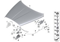 51237450316-Cover-bracket lock fr rh