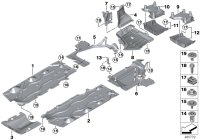 51757290812-Garnish, deck fuel tank, rh