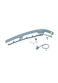 6RD880741-Module assy-head air bag **Install now only * * **Order when ordering * *