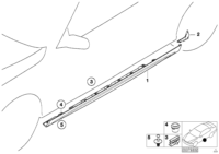 51717890011-Moulding, rocker, rh/lh