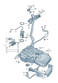 5QG919051E-Fuel delivery unit & Display, fuel level Sensor   D-20.09.2021