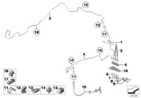 34326853414-BRAKE HOSE FRTX5