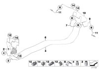 34326853542-COOLING PIPE/E34/39/E38/X5