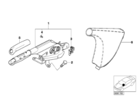 34417894571-Lever assy-hand brake