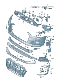 4K0807065F-COVER ASSY, PLASTIC