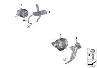 11518663248-AUXILIARY WATER PUMP BMW B46,B47,B48