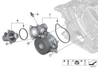 11518657274-WATER PUMP/E38-750/E31-850