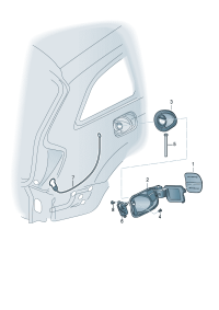 4L0809907A-Cap, fuel tank
