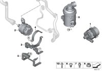 11517587374-AUXILIARY WATER PUMP BMW B46,B47,B48