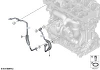 11538661659-Coolant inlet pipe