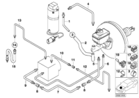 34326755130-COOLING PIPE/E34/39/E38/X5