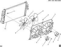 21999691-SHROUD,ENG COOL FAN(INCLS 3)(1.277)