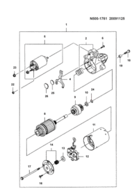 23883092-STARTER ASSY