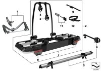 82712157690-Transport module for 2 bikes