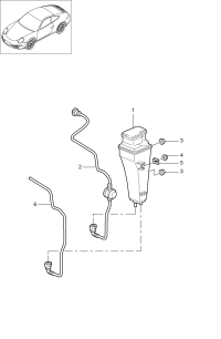 99720125106-Pipe Tank, fuel Charcol filter