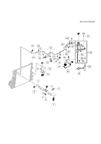 84805594-Hose, radiator inlet (incl. 3,5)