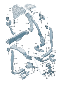 4L0820681-Channel, air guide