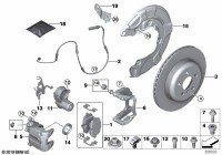 34206877213-BRAKE DISC,RR 1,3,3C VENT-E92