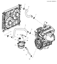 9062929-Hose, radiator inlet