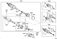 4341020600-SHAFT ASSY, FR