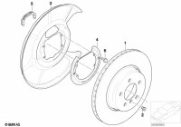 34211166131-BRAKE DISC E38