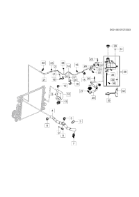85514086-Tube, radiator reserve tank outlet (incl 15-17)