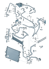 7L6122051T-WATER HOSE