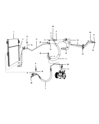 68161180AB-LINE A/C LIQUID INCLUDES: SEALS, CAP, VALVE CORE