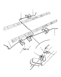 4683287-EQUALIZER PARKING BRAKE CABLE