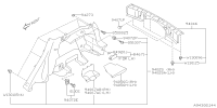 94026FL020VH-TRIM PNL AY SKIRT R
