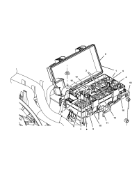 68083376AA-COVER TOTALLY INTEGRATED POWER MODULE