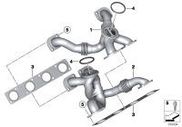 11627843780-MANIFOLD ASSY-EXH.,*