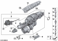 11652470360-Turbocharger with exhaust
