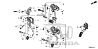 46600TR0H71-PEDAL ASSY-BRAKE