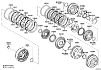 3461033060-Clutch assy, C- 3 & C- 4
