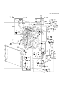 84812605-Hose, engine coolant feed