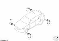66206840234-Metal, ultrasonic sensor