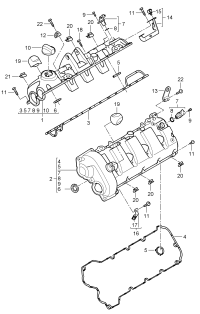 94810513502-Cap-valve M  9 05540 M  G 9 04964 M  9 0