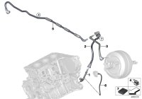 11665A09C60-PORSCHE CAYENNE VACUUM LINE