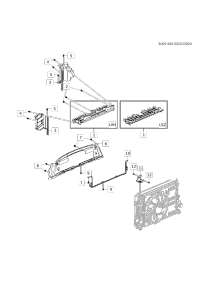 26334148-Guard, radiator air side