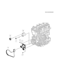 26413758-Tensioner assy-t/belt