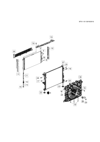 84207649-PLATE, RADIATOR