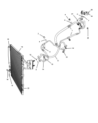 55111375AF-LINE A/C SUCTION AND LIQUID