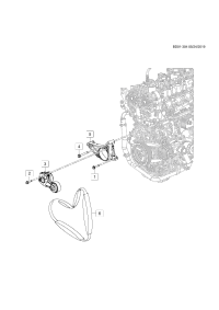 24110622-Belt, accessory drive main