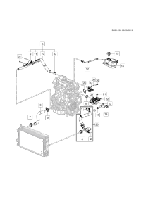 26289428-Radiator reserve tank