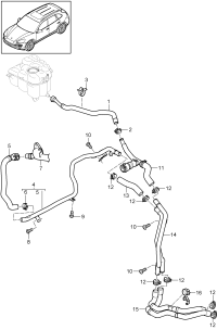 95810637110-COOLANT PIPE,ENG-CAYENNE