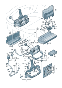 4G0616005D-COMPRESSOR,AIR-AUDI Q7 (4L)